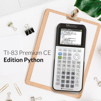 Calculatrice Graphique Texas Instruments TI83 Premium CE Edition Python Originale