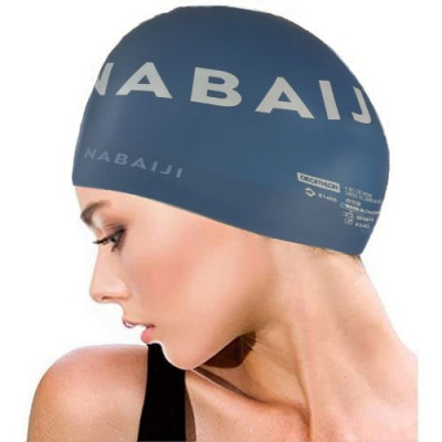 Bonnet de Bain Silicone TERM NOIR - Decathlon