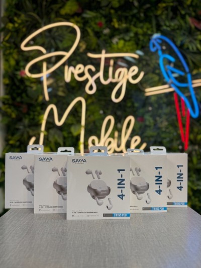 ÉCOUTEURS BLUETOOTH SAIVA 4-EN-1