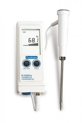 Thermomètres à thermistance (CTN) Compacts et étanches, haute précision, spécial HACCP