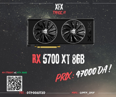AMD RX 5700 XT XFX thicc ii