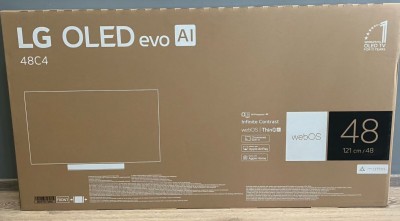 TV LG OLED EVO 48" C4 SMART 4K 144FPS HDMI 2.1 EUROPÉEN 