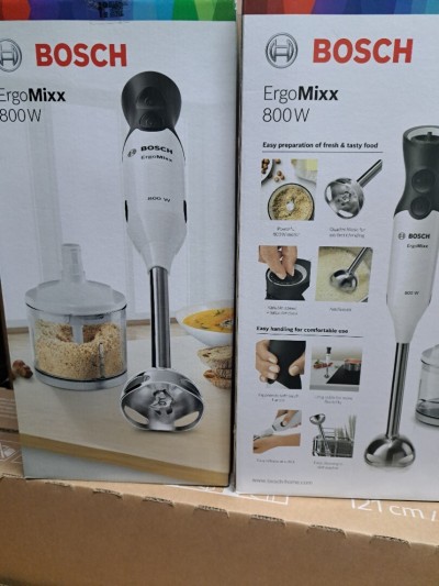 KIT MIXEUR BOSCH ERGOMIXX INOX 800WATT MS6CA4120 EUROPÉEN