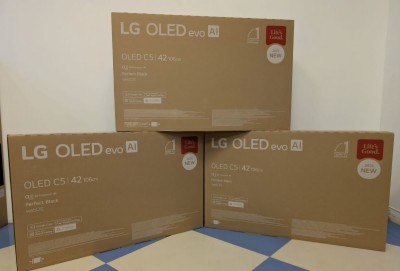TV LG OLED EVO 42" C5 SMART 4K 144FPS HDMI 2.1 NEW 2025 EUROPÉEN 