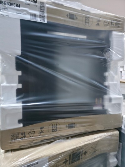 FOUR BOSCH ENCASTRABLE ÉLECTRIQUE VENTILÉ 71L SÉRIE 6 HYDROLYSE AIR FRYER HBG536EB4 