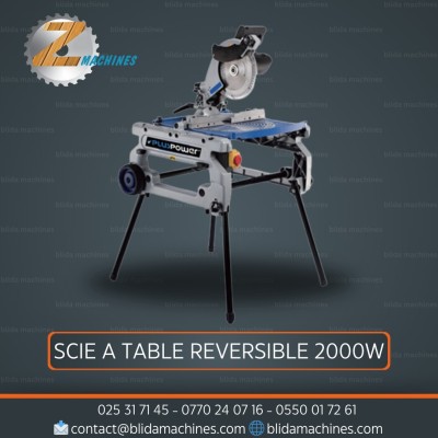SCIE A TABLE REVERSIBLE 2000W