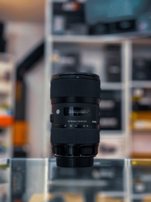Lens 18-35mm f1.8 sigma art for canon
