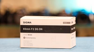 Objectif hybride Sigma 65mm f/2 DG DN Contemporary noir pour Sony FE