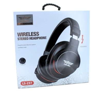 CASQUE MICROPHONE BLUETOOTH-TF CARD-AUX SANS FIL LELISU LS-237 BAT 10H