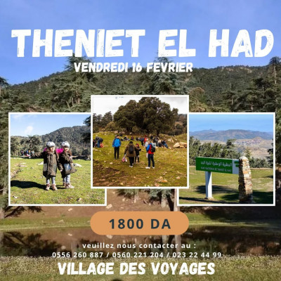 Randonnée Theniet el Had - excursion