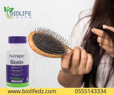 Natrol Biotin pour Cheveux solide/Ongles fort