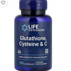Life extension Glutathione -100 caps 