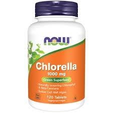 Now Chlorella Organic 1000mg -120caps كلوريلا