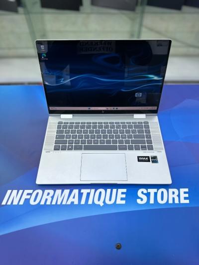 HP ENVY 15 X360 CORE : INTEL i7 / 1355U DISC : 512 GB (SSD)  RAM : 16 GB  