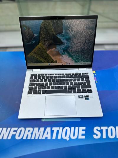HP ELITEBOOK 1040 G9  X360 CORE : INTEL i7 / 1255U  DISC : 512 GB  (SSD)  RAM : 16 GB   