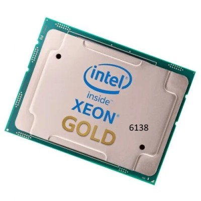 PROCESSEUR | CPU pour SERVEUR | INTEL XEON GOLD 6138 | 20C/40T  GHz (27.5M CACHE)
