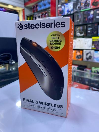 Souris SteelSeries Rival 3 Wireless (2.4GHz & BT.5) 18000 DPI | Optical TrueMove Air Sensor