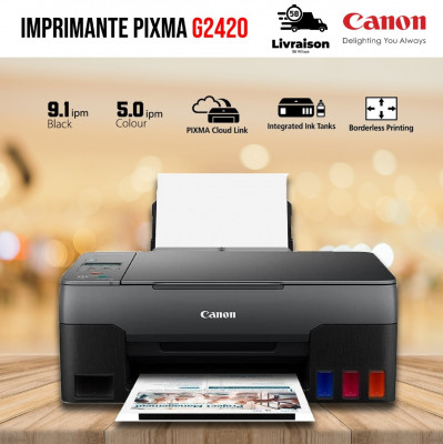 Imprimante CANON PIXMA G2420 Multifonction Couleur