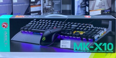 COMBO KEYBOARD & MOUSE MECHANICAL IMICE MK-X10 |RED SWITCH