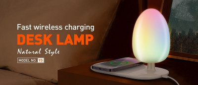 LDNIO Y3 15W lampe de charge sans fil chargeur de téléphone rapide 