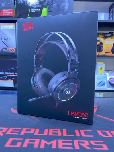 Casque Redragon H320 LAMIA 2 RGB 7.1 + Support Casque