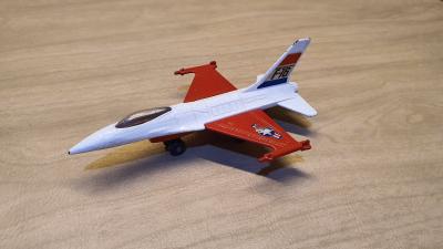Maquette avion F16 miniature MatchBox LESNEY 1978 Made in England 