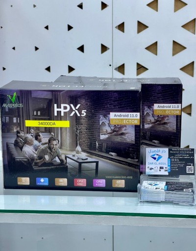 DATA SHOW MAXPRECIS HPX5 MINI 4000 LUMENS UHD 4K 30000HRS HDMI/USB/AUDIO/ANDROID  WIFI 