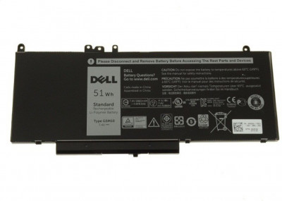 G5M10 Batterie Original pour DELL Latitude E5450 E5550 Notebook 15.6" G5M10 7.4V 51WH 