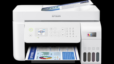 Imprimante Epson Multifonction Ecotank L5296 couleur rapide avec chargeur automatique Wi-Fi Direct 