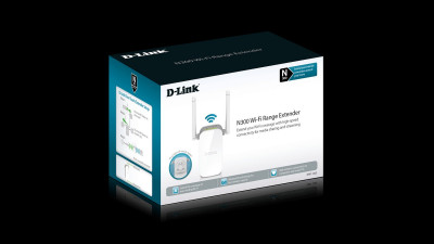 Répéteur D-LINK  DAP-1325 Wi-Fi N 300 avec un port 10/100Mbps et 2 antennes externes 
