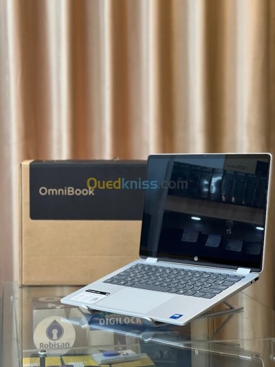 LAPTOP HP OMNIBOOK FLIP 14 CORE 5 120U 8GB DDR5 512GB SSD 14' 2K TACTILE X360 NEUF SOUS EMBALLAGE 