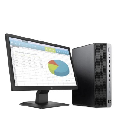 Pc De Bureau Hp Prodesk 600 G3 SFF i7-6700 - 16 Gb - 512 Gb SSD 19.5"