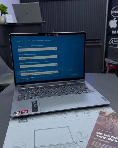 ( VENDU ) LENOVO FLEX 5  RYZEN 7 7700U 16Gb DDR5 512gb AMD RADEON GRAPHICS ÉCRAN 14  TACTILE 360