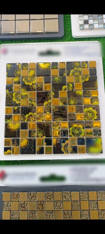 Mosaique piscine de lux