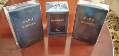 Perfume CHANEL Bleu De Edp Recargable Con 3 Recargas De (20 ml)