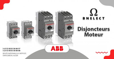 Disjoncteur Moteur ABB Gamme MS   MS116 - MS132 - MS165 et MS495