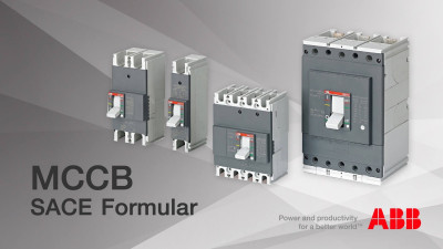 Disjoncteur de puissance ABB gamme Formula de 63A jusqu'à 630A 