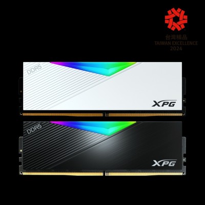 RAM XPG DDR5 LANCER RGB 16GB 7200MHZ BLACK/WHITE (UNIQUEMENT EN CONFIGUE لا تباع وحدها)