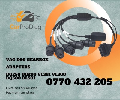 Cable Prog Gearbox Mecatronique VAG DSG DQ250 DQ200 VL381 VL300 DQ500 DL501