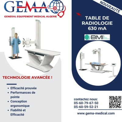  table de radiologie fixe