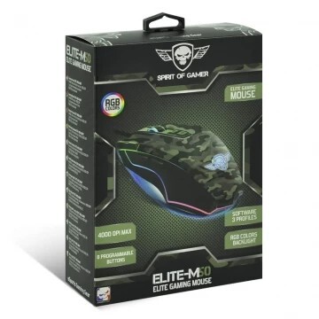 SOURIS SPIRIT OF GAMER ELITE M50 ARMY