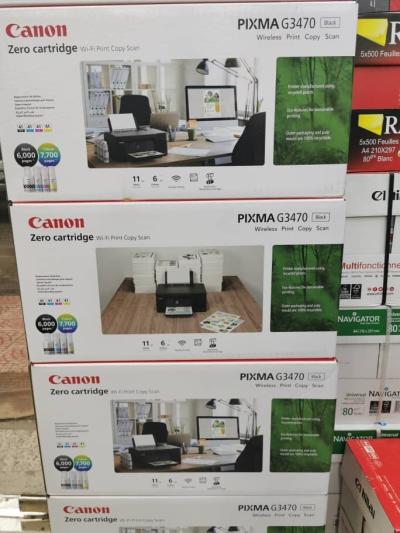 IMPRIMANTE MULTIFONCTION CANON G3470 COULEUR WIFI SCAN COPIE
