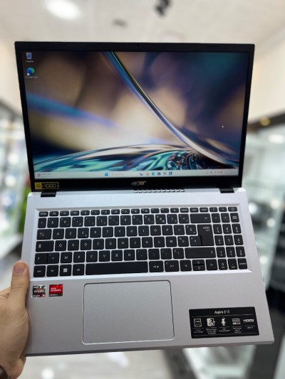 Acer Aspire 3 15.6" FHD, Ryzen 5 7520U - 16Gb - 512Gb - AMD Radeon Graphics 