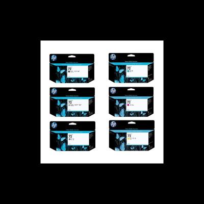 Pack Cartouche d'encre HP 72 130 ml