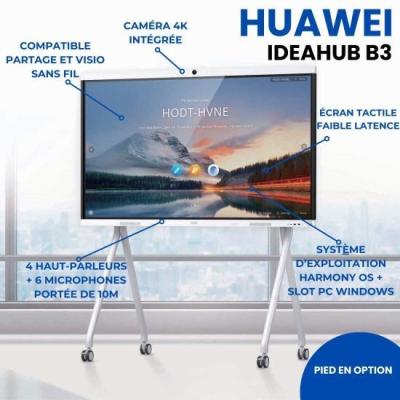 HUAWEI IdeaHub B3, 65/75/86-inch infrared screen, OPS I5/I7-10500, Ideahub Controller