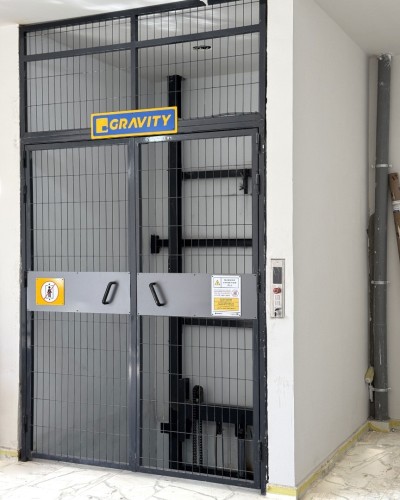 MONTE CHARGE A SIMPLE COLONNE HYDRAULIQUES Fabrication sur mesure - GRAVITY ALGERIE- 