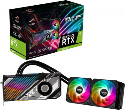 ASUS ROG Strix LC NVIDIA GeForce RTX 3080 Ti OC Edition 12 Go