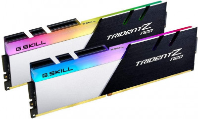 G.Skill Trident Z5 RGB 32Go (2 x 16Go) DDR5 6400 MHz CL32 - Argent