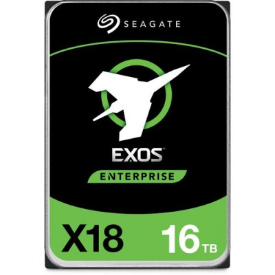 Seagate Exos 16TB Enterprise HDD X18 SATA 6Gb/s 512e/4Kn 7200 RPM 256MB Cache 3.5"