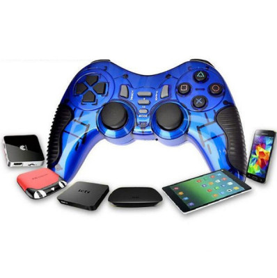 Manette De Jeux Sans-Fil T-6 Bluetooth 2.4Ghz Gamepad Pour Android Ios Pc  Ps3 - Prix en Algérie